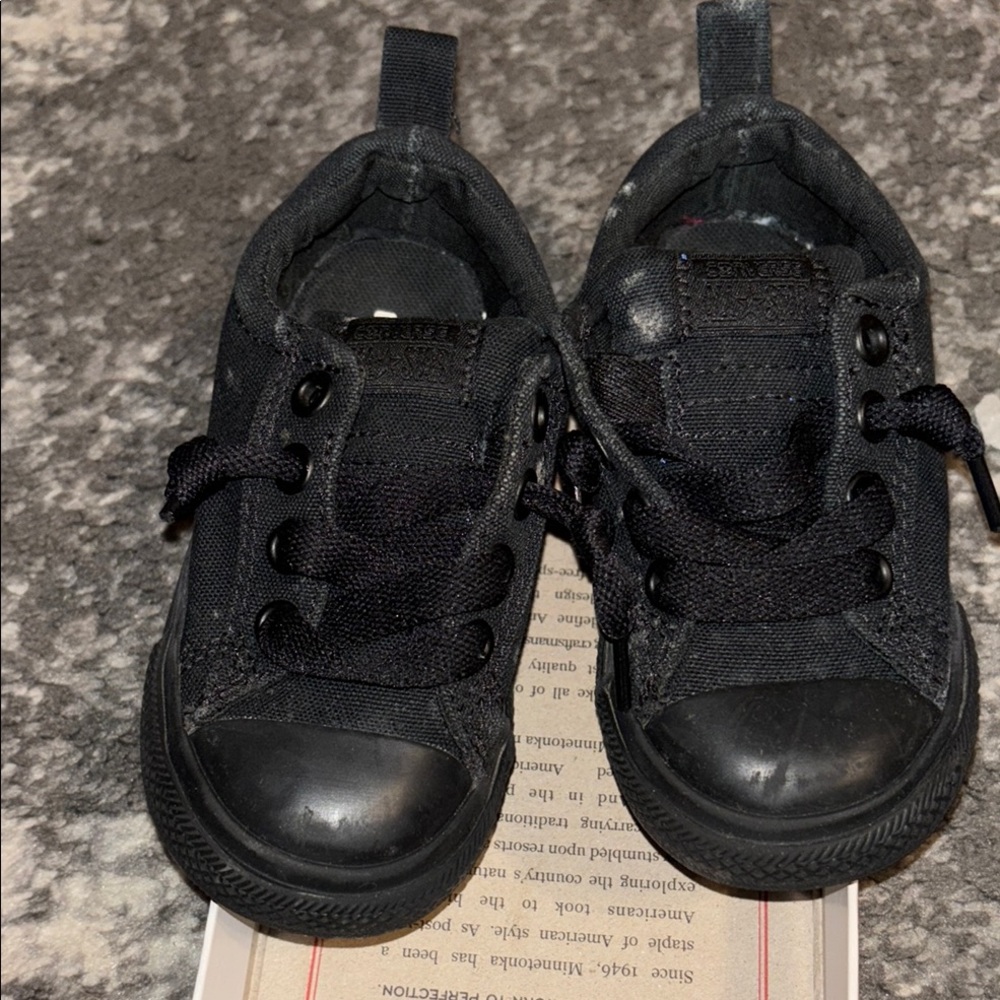 Converse Lo Black Kids Shoes